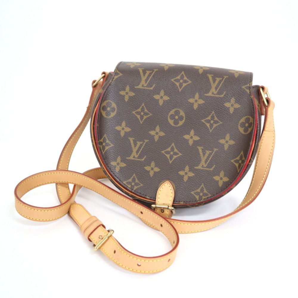 Louis Vuitton Tambourine Shoulder Bag Monogram Brown